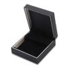 CuteBox Elegant Matte Black Pendant/Earring Box with Reversible Insert view 3