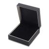 CuteBox Elegant Matte Black Pendant/Earring Box with Reversible Insert view 4