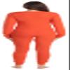 Just Love Women's Thermal Underwear Pajamas Set 95862-ORANGE-2X view 3