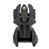 Meprolight MEPRO FRBS- FLIP Backup Sights 2 DOT Rear/Orange Hyper Bright Front - Black (Picatinny Rail) view 2