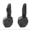 Meprolight MEPRO FRBS- FLIP Backup Sights 2 DOT Rear/Orange Hyper Bright Front - Black (Picatinny Rail) view 4
