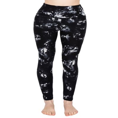 ALWAYS High Waisted Leggings for Women - Premium Buttery Soft Yoga Workout Stretch Tie Dye Print Pants Plus Size