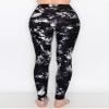 ALWAYS High Waisted Leggings for Women - Premium Buttery Soft Yoga Workout Stretch Tie Dye Print Pants Plus Size view 4
