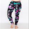 ALWAYS High Waisted Leggings for Women - Premium Buttery Soft Yoga Workout Stretch Tie Dye Print Pants Plus Size view 3