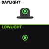 Meprolight Mepro FT Green Bullseye Front Sight - Fiber-Optic Day/Night Sight, Tritium Powered Pistol Optic, No Battery Required, Fits Most Holsters, SIG P226 view 4