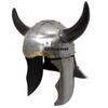 Medieval Viking Helmet, Large, Silver view 1