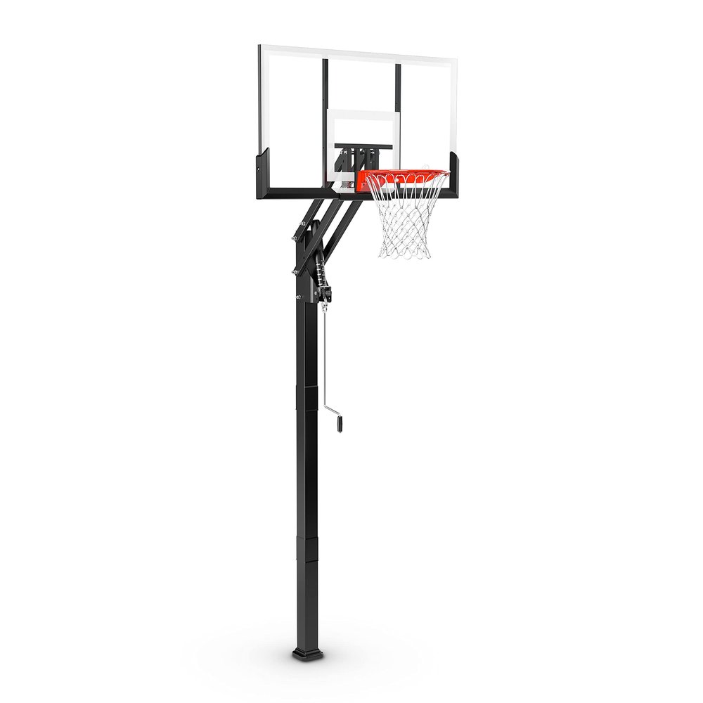 Spalding 54" Performance Acrylic U-Turn In-Ground Basketball Hoop