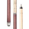 Bolt High Performance Maximum Control Pool Stick 2 Piece Maple 19 20 or 21 oz Pool Cue for Home Bar Pub Billiard Hall XTC Fiber (Maple/8 Point Zebrawood Black White, 20) view 2