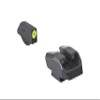 Meprolight Hyper-Bright Kimber K6/DASA Revolver Pistol Sight Set, Fixed Yellow Ring, Green Dot Tritium Illumination (0412313121) view 1