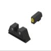 Meprolight Hyper-Bright Taurus G3 C Pistol Sight Set, Yellow Ring/Green, Fixed Sight (0465003121) view 2