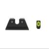 Meprolight Hyper-Bright Taurus G3 C Pistol Sight Set, Yellow Ring/Green, Fixed Sight (0465003121) view 3