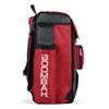 Boombah Catchers Superpack Bat Bag - 23-1/2" x 13-1/2" x 9-1/2" - Dark Charcoal/Red - Holds 4 Bats - Backpack Version (no Wheels) view 3