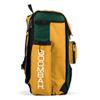 Boombah Catchers Superpack Bat Bag - 23-1/2" x 13-1/2" x 9-1/2" - Dark Green/Gold - Holds 4 Bats - Backpack Version (no Wheels) view 3