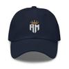 Madrid Champions Crest Soccer Dad Hat Navy view 1