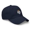 Madrid Champions Crest Soccer Dad Hat Navy view 2