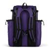 Boombah Catchers Superpack Bat Bag - 23-1/2" x 13-1/2" x 9-1/2" - Dark Charcoal/Purple - Holds 4 Bats - Backpack Version (no Wheels) view 2