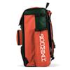 Boombah Catchers Superpack Bat Bag - 23-1/2" x 13-1/2" x 9-1/2" - Dark Green/Orange - Holds 4 Bats - Backpack Version (no Wheels) view 4