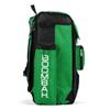 Boombah Catchers Superpack Bat Bag - 23-1/2" x 13-1/2" x 9-1/2" - Black/Kelly Green - Holds 4 Bats - Backpack Version (no Wheels) view 3