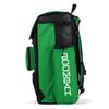 Boombah Catchers Superpack Bat Bag - 23-1/2" x 13-1/2" x 9-1/2" - Black/Kelly Green - Holds 4 Bats - Backpack Version (no Wheels) view 4
