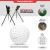 PowerNet Launch F-lite Ultra Light Dimpled Practice Balls for Pitching Machine, Pitching Machine Baseballs 12 Pack (Baseball) view 3