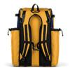 Boombah Catchers Superpack Bat Bag - 23-1/2" x 13-1/2" x 9-1/2" - Royal Blue/Gold - Holds 4 Bats - Backpack Version (no Wheels) view 2