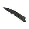 SOG Trident at Ambidextrous Professional Straight Folding Knife | Heat-Treated CRYO D2 3.75" Stainless Steel Blade, Olive Drab view 3