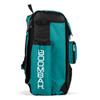 Boombah Catchers Superpack Bat Bag - 23-1/2" x 13-1/2" x 9-1/2" - Black/Teal - Holds 4 Bats - Backpack Version (no Wheels) view 3