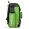 Boombah Catchers Superpack Bat Bag - 23-1/2" x 13-1/2" x 9-1/2" - Dark Charcoal/Lime Green - Holds 4 Bats - Backpack Version (no Wheels) view 3
