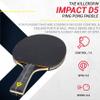 Killerspin Impact D5 SmartGrip Table Tennis Paddles, Table Tennis Racket, Ping Pong Paddle Case, Table Tennis Equipment for Beginners/Intermediates, 5-ply Wood, 6mm Thick Blade view 4