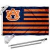 Auburn Nation Flag with Pole and Bracket Holder University Set view 1