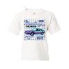Ford Mustang GT The Boss Kid's T-Shirt Muscle Car Licensed Ford Boys Girls Tee White Small view 3