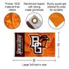 Bowling Green State Falcons Flag with Pole and Bracket Holder University Set view 3