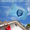 Columbia Lions Flag with Pole and Bracket Holder University Set view 2