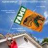 Florida A&M Rattlers Flag with Pole and Bracket Holder University Set view 2