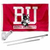 Boston Terriers Flag with Pole and Bracket Holder University Set view 1