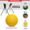 PowerNet Launch F-lite Ultra Light Dimpled Practice Balls for Pitching Machine, Portable Pitching Machine Softballs 12 Pack (Softballs Only) view 3