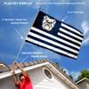 Butler Bulldogs Flag with Pole and Bracket Holder University Set view 2