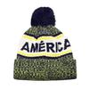 Icon Sports Club America Beanie  Official Soccer Football Team Knit Winter Warm Pom Cap Adult Unisex Casual Hat for Men Women CA42BN view 2