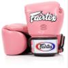 Fairtex BGV1BR Muay Thai Boxing Breathable Gloves for Men, Women, Kids | MMA Gloves, Kickboxing, Gym, Workout | Premium Quality, Light Weight & Shock Absorbent 16 oz Boxing Gloves-Pink view 1