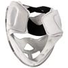Field Hockey Face Mask Force Clear Transparent Penalty Short Corner Protection White Padding (Senior, White) view 3