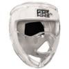 Field Hockey Face Mask Force Clear Transparent Penalty Short Corner Protection White Padding (Senior, White) view 4