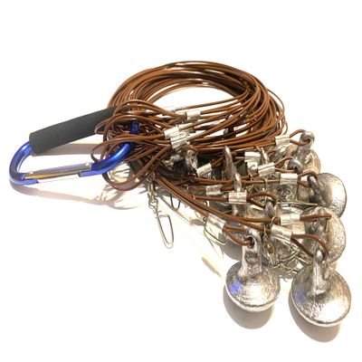 60" 8oz Mushroom Weight Texas Rigs