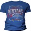 50th Birthday Gift Shirt for Men - Vintage 1976 Aged to Perfection - Sturgis - Royal-003-4X view 1