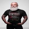 50th Birthday Gift Shirt for Men - Vintage 1976 Aged to Perfection - Sturgis - Royal-003-4X view 2