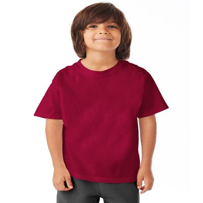 Hanes ComfortWash 5.5 oz. 100% Ring Spun Cotton Garment-Dyed T-Shirt XL Crimson Fall