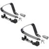 TiGr Mini High Security Bike Lock with Frame Mount  7 x 4" Flexible High-Carbon Steel Shackle  Lightweight Anti-Theft Lock for All Bicycles  Pack of 2 view 1