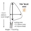 TiGr Mini High Security Bike Lock with Frame Mount  7 x 4" Flexible High-Carbon Steel Shackle  Lightweight Anti-Theft Lock for All Bicycles  Pack of 2 view 2