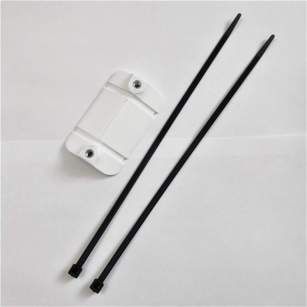 3D Cabin Bike Bottle Cage Mount Bracket Holder for Square Bike Frames, Electric Bike Frame Fits Same Bike White