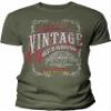 40th Birthday Gift Shirt for Men - Vintage 1986 Aged to Perfection - Sturgis - Military-002-4X view 1