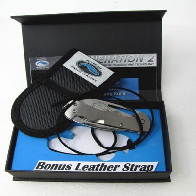 Myerchin Offshore Professional Crew Knife Standard Blade TF377 Generation 2 Titanium
